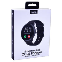 Smartwatch COOL Pantalla AMOLED Forever Silicona (Llamadas, Salud, Deporte)