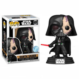 Funko POP! Star Wars: Obi-Wan Kenobi - Darth Vader In Damaged Helmet (Special Edition)