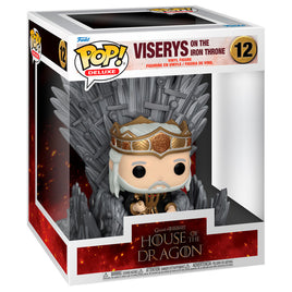 Funko POP! Deluxe House of the Dragon Viserys on the Iron Throne