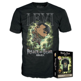 Camiseta Funko Levi Ackerman Attack on Titan Levi Ackerman