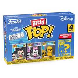 Funko Bitty POP! Disney Pack de 4 - Mickey 2,5 cm