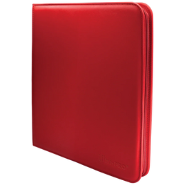 Ultra Pro Album 12 BOLSILLOS CREMALLERA ROJO VIVID