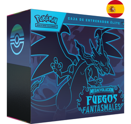 Caja Entrenador Elite Mega Evolución - Fuegos Fantasmales M2 ESPAÑOL