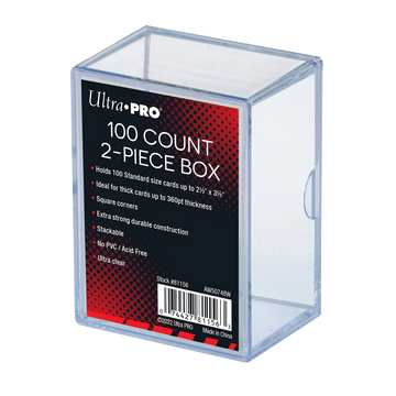 Ultra-Pro CAJA 2 PIEZAS PARA 100 CARTAS