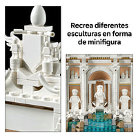 LEGO® Architecture Fontana di Trevi Modelo, monumento 21062