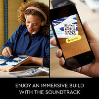 Kit de construcción LEGO® Art 31208 Hokusai: La Gran Ola (1810 piezas)