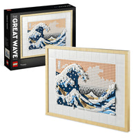 Kit de construcción LEGO® Art 31208 Hokusai: La Gran Ola (1810 piezas)