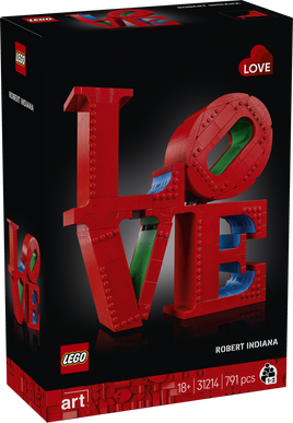 LEGO® Art LOVE Regalo para parejas, idea de decoración 31214