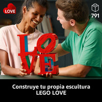 LEGO® Art LOVE Regalo para parejas, idea de decoración 31214