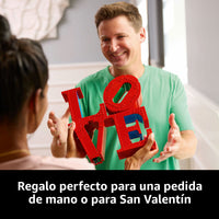 LEGO® Art LOVE Regalo para parejas, idea de decoración 31214