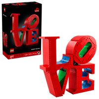 LEGO® Art LOVE Regalo para parejas, idea de decoración 31214