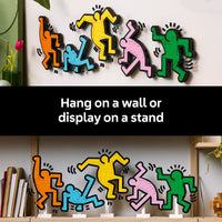 LEGO® Art Keith Haring: Figuras Danzantes Decoración 31216