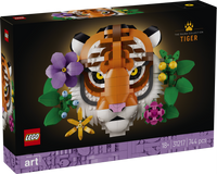 LEGO® Art Colección Fauna: Tigre Regalo para Decorar 31217