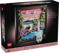 LEGO® Art Paisaje Japonés con Cerezos en Flor – 31218