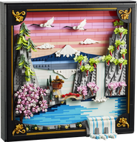 LEGO® Art Paisaje Japonés con Cerezos en Flor – 31218