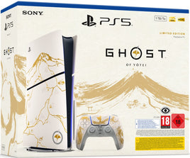 Consola - PS5 Slim con Lector Edición Especial Ghost of Yotei