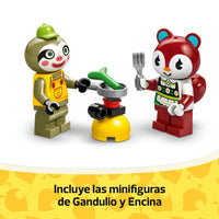 LEGO® Animal Crossing™ Caravana de Gandulio y tienda de jardinería 77054