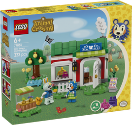 LEGO® Animal Crossing™ Tienda de ropa de las Hermanas Manitas 77055