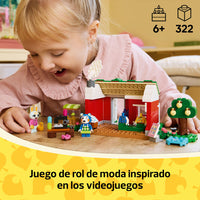 LEGO® Animal Crossing™ Tienda de ropa de las Hermanas Manitas 77055