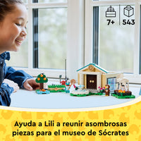 LEGO® Animal Crossing™ La colección del museo de Sócrates 77056