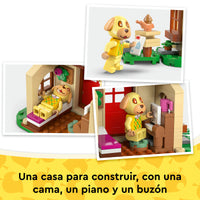 LEGO® Animal Crossing™ El acogedor hogar de Tere Juego 77058