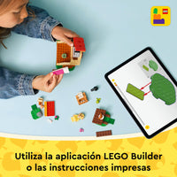 LEGO® Animal Crossing™ El acogedor hogar de Tere Juego 77058