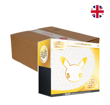 [PRE-VENTA] CASE x10, Elite Trainer Box 30TH Celebration INGLÉS