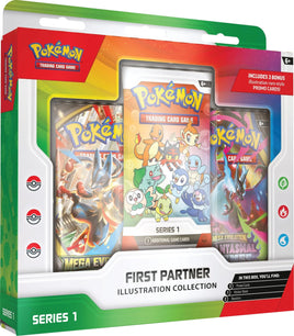 [PRE-VENTA] Blister Colección de Sobres Pokemon TCG First Partner #1 ESPAÑOL