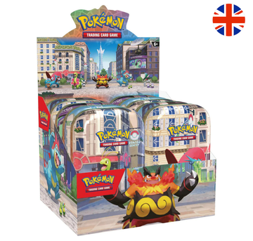 [PRE-VENTA] Caja/Expositor 10 Mini Tins - Lumiose City INGLÉS