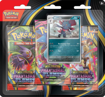 Blister Tech Sticker Megaevolution - Phantasmal Flames M2 INGLÉS