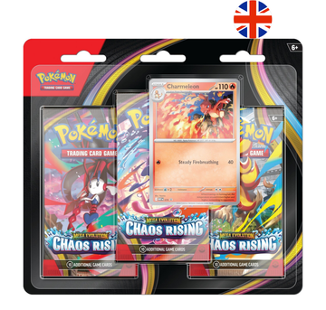 [EN CAMINO] Blíster Tech Sticker Mega Evolution - Chaos Rising INGLÉS
