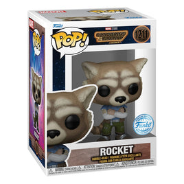 Funko POP! Rocket - Marvel Guardianes de la Galaxia CANARYPOP EXCLUSIVA