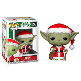 Funko POP! Star Wars Holiday Santa Yoda