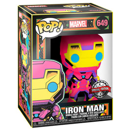 Funko POP! Marvel Iron Man Black Light Exclusive