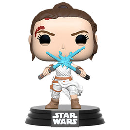 Funko POP! Star Wars The Rise of Skywalker Rey with Light Sabers