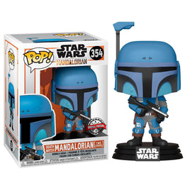 Funko POP! Star Wars Mandalorian Death Watch Mandalorian Two Stripes Exclusive