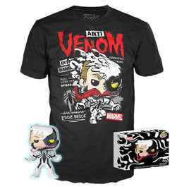 Set Funko POP! & Tee Marvel Anti-Venom