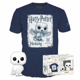 Set Funko POP! & Tee Harry Potter Hedwig