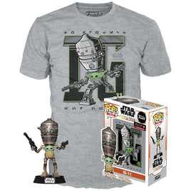 Set Funko POP! & Tee Star Wars IG-11 With the Child Exclusive