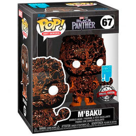 Funko POP! Marvel Black Panther M Baku Artist + Case Exclusive