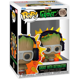 Funko POP! Marvel I am Groot - Groot with Detonator