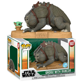Funko POP! Star Wars Grogu with Rancor Exclusive