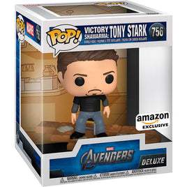 Funko POP! Deluxe Marvel Los Vengadores Avengers Tony Stark Exclusive