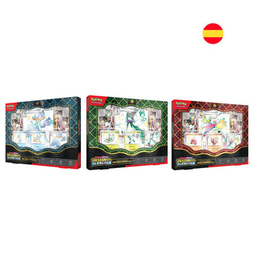 Blíster Escarlata y Purpura - Destinos de Paldea Colección Premium EX ESPAÑOL