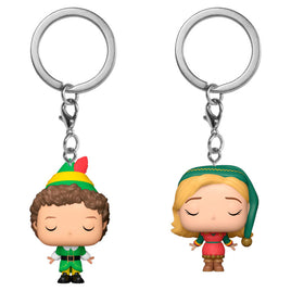 Blister 2 Llaveros Pocket POP Elf Buddy & Jovie