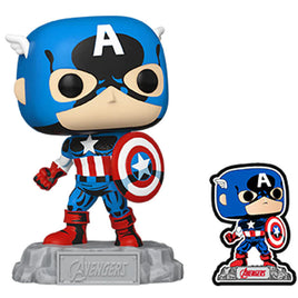 Funko POP! Marvel Los Vengadores Avengers Captain America Exclusive