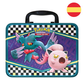 Estuche juego cartas coleccionables Chest Pokemon Español