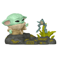 Funko POP! Deluxe Star Wars The Mandalorian - Grogu with Frog