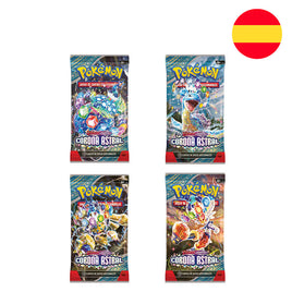 Sobre juego cartas coleccionables Corona Astral Escarlata & Purpura Pokemon ESPAÑOL