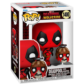 Funko POP! Marvel Deadpool & Wolverine - Deadpool with Headpool